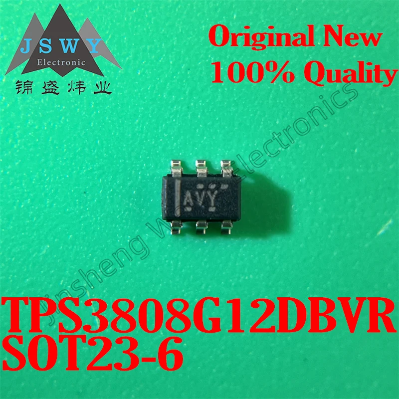(1/40 pieces) TPS3808G12DBVR TPS3808 silk screen AVY monitoring and reset chip package SOT23-6 original spot
(1/40 pieces) TPS3808G12DBVR TPS3808 silk screen AVY monitoring and reset chip package SOT23-6 original spot