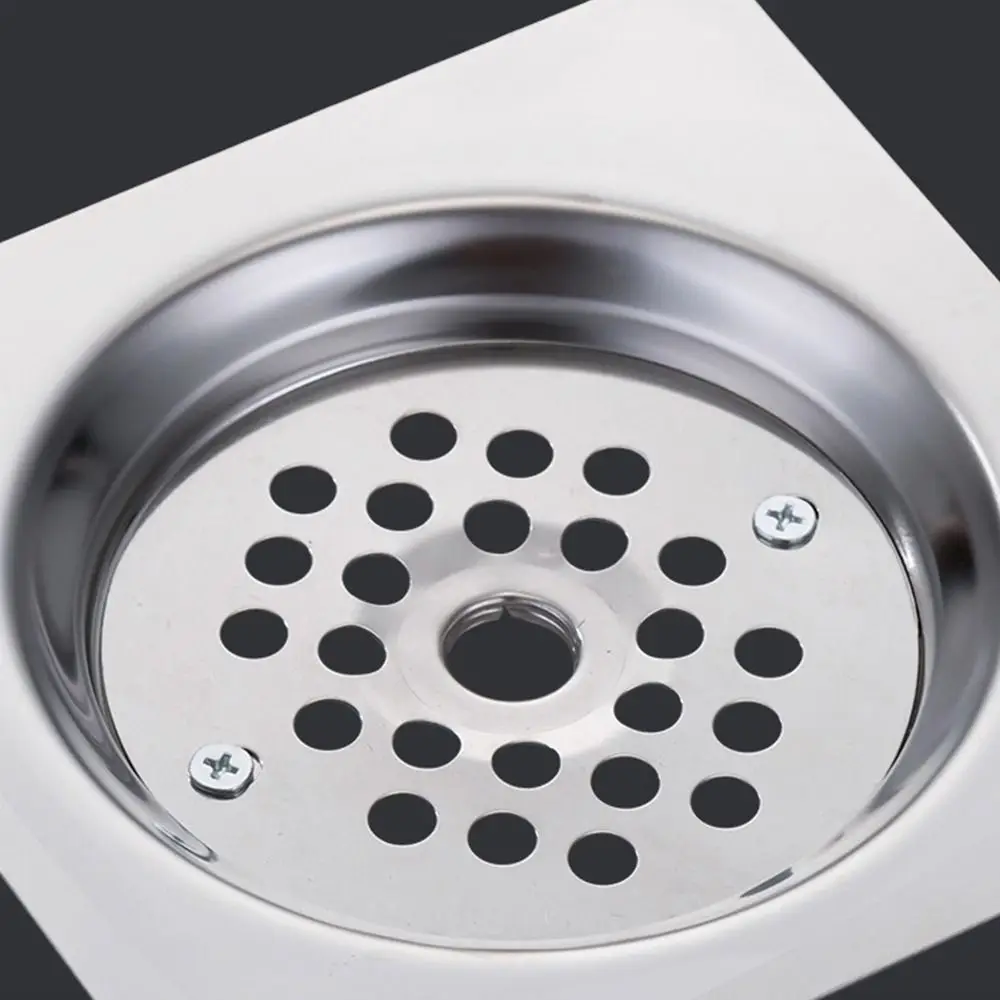 Creative Stainless Steel Press-Type Floor Drain Pedal Type Square Sewer Floor Strainer Anti-odor Removable Drain Filter
Creative Stainless Steel Press-Type Floor Drain Pedal Type Square Sewer Floor Strainer Anti-odor Removable Drain Filter