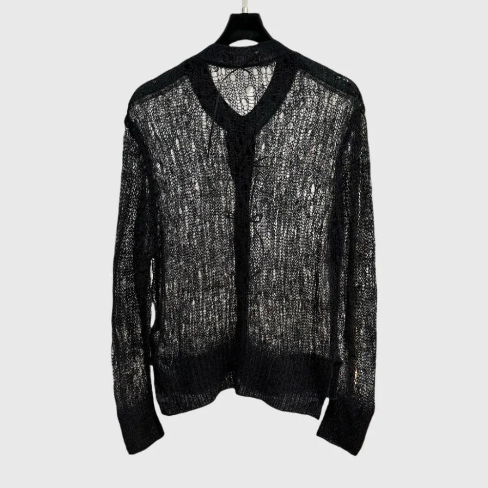 TIFICY High Street Jumpers Women's Spring/Summer Sweet Bow Small Cardigan Spider Web Thin Transparent European Knitted Top
TIFICY High Street Jumpers Women's Spring/Summer Sweet Bow Small Cardigan Spider Web Thin Transparent European Knitted Top