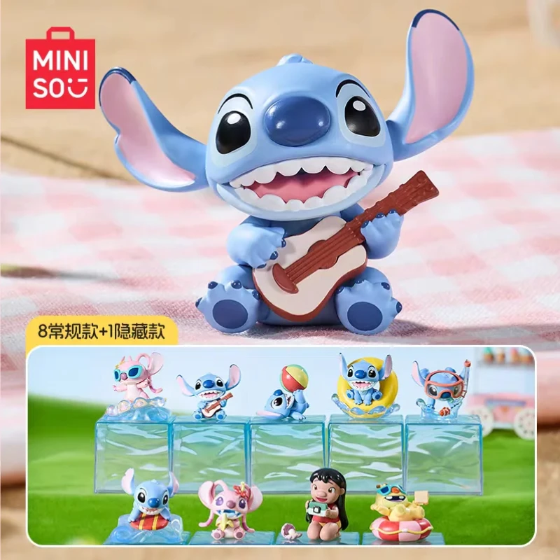 Genuine MINISO Disney Stitch Summer Party Series Figure Blind Box Ornaments Cartoon Cute Peripheral Toy Gifts Wholesale
Genuine MINISO Disney Stitch Summer Party Series Figure Blind Box Ornaments Cartoon Cute Peripheral Toy Gifts Wholesale