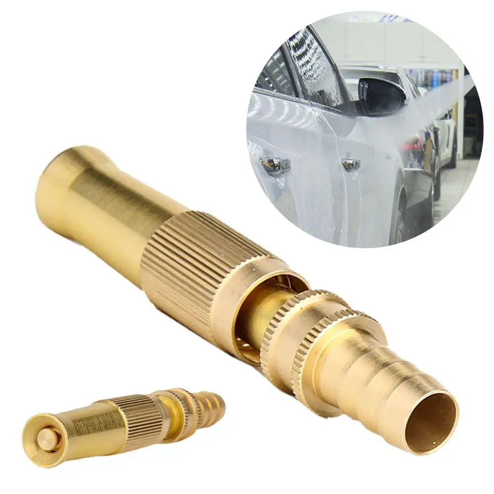Direct Plug Car Wash Nozzle Brass Nozzle Sprayer Adjustable Car Accessories Sprinkler Cleaning Washing Connector E1J4
Direct Plug Car Wash Nozzle Brass Nozzle Sprayer Adjustable Car Accessories Sprinkler Cleaning Washing Connector E1J4