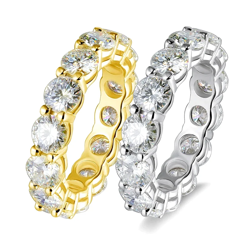 Super Flash Full Moissanite Ring for Women 3-5MM Vs1 GRA Certificate Laboratory Diamond Rings S925 Silver Wedding Jewelry
Super Flash Full Moissanite Ring for Women 3-5MM Vs1 GRA Certificate Laboratory Diamond Rings S925 Silver Wedding Jewelry