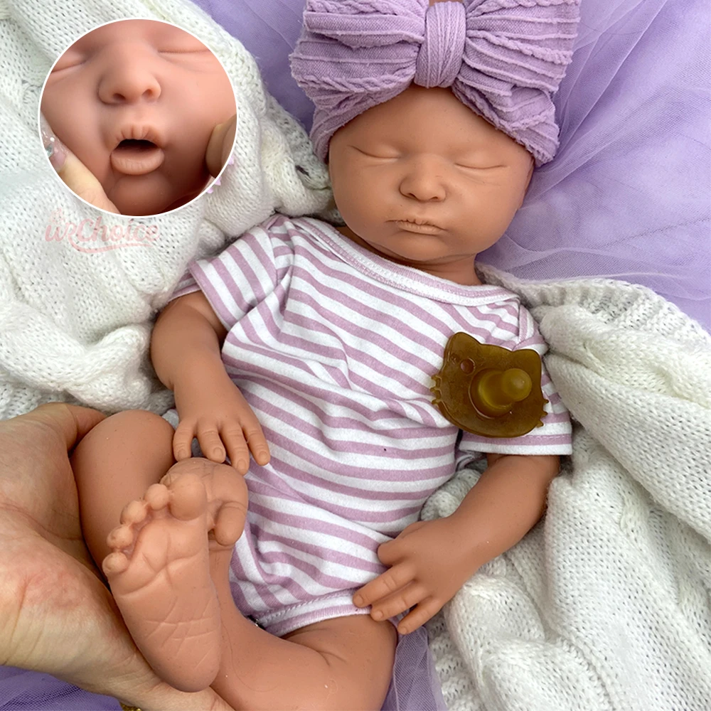 46 см, полностью силиконовая кукла Reborn для маленьких девочек, реалистичная моющаяся гибкая художественная и успокаивающая кукла-компаньон для коллекционера
46 см, полностью силиконовая кукла Reborn для маленьких девочек, реалистичная моющаяся гибкая художественная и успокаивающая кукла-компаньон для коллекционера