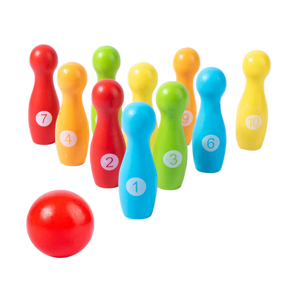 1Set Premium Wood Mini Bowling Set Children Toddler Bowling Plaything Motor Skills Learning Color Recognition Logical Thinking
1Set Premium Wood Mini Bowling Set Children Toddler Bowling Plaything Motor Skills Learning Color Recognition Logical Thinking