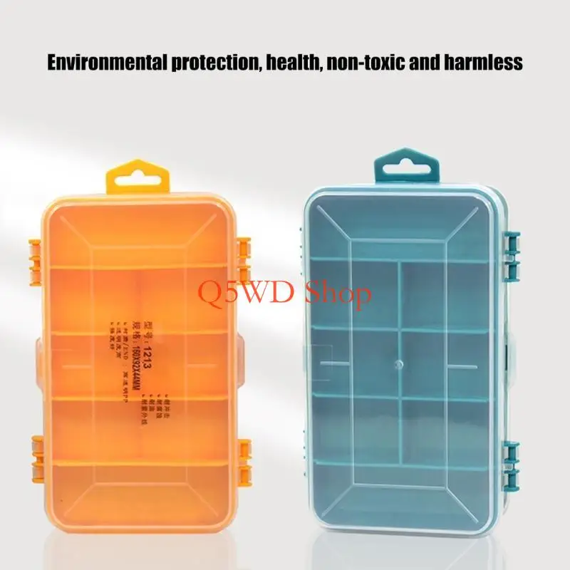 Q5WD Double Sided Organizers Container Box for Electronics Crafts Household Essential
Q5WD Double Sided Organizers Container Box for Electronics Crafts Household Essential