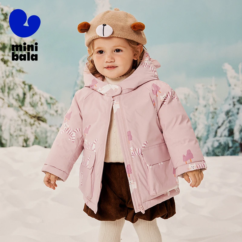 Mini Bala Kids Down Jacket 2025 Winter Thick Warm Windproof Waterproof Coat
Mini Bala Kids Down Jacket 2025 Winter Thick Warm Windproof Waterproof Coat
