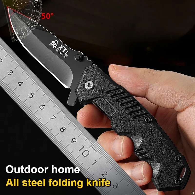 BAKULI Outdoor Fruit Knife, Mini Portable Tactical Folding Knife, Survival Knife, Sharp Camping Self Defense Knife
BAKULI Outdoor Fruit Knife, Mini Portable Tactical Folding Knife, Survival Knife, Sharp Camping Self Defense Knife