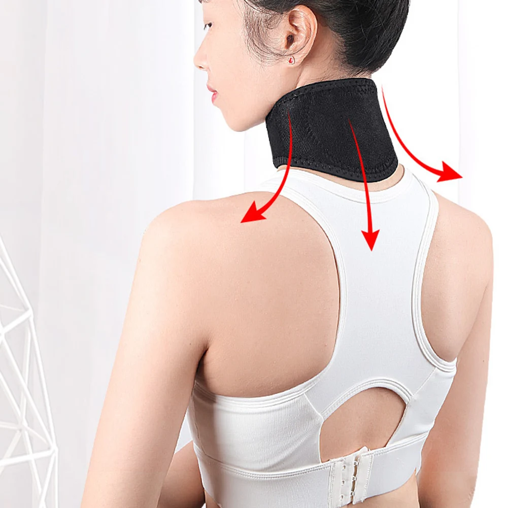 Neck Belt Tourmaline Self Heating Magnetic Therapy Neck Wrap Belt Brace Pain Relief Cervical Vertebra Protect Health Care
Neck Belt Tourmaline Self Heating Magnetic Therapy Neck Wrap Belt Brace Pain Relief Cervical Vertebra Protect Health Care