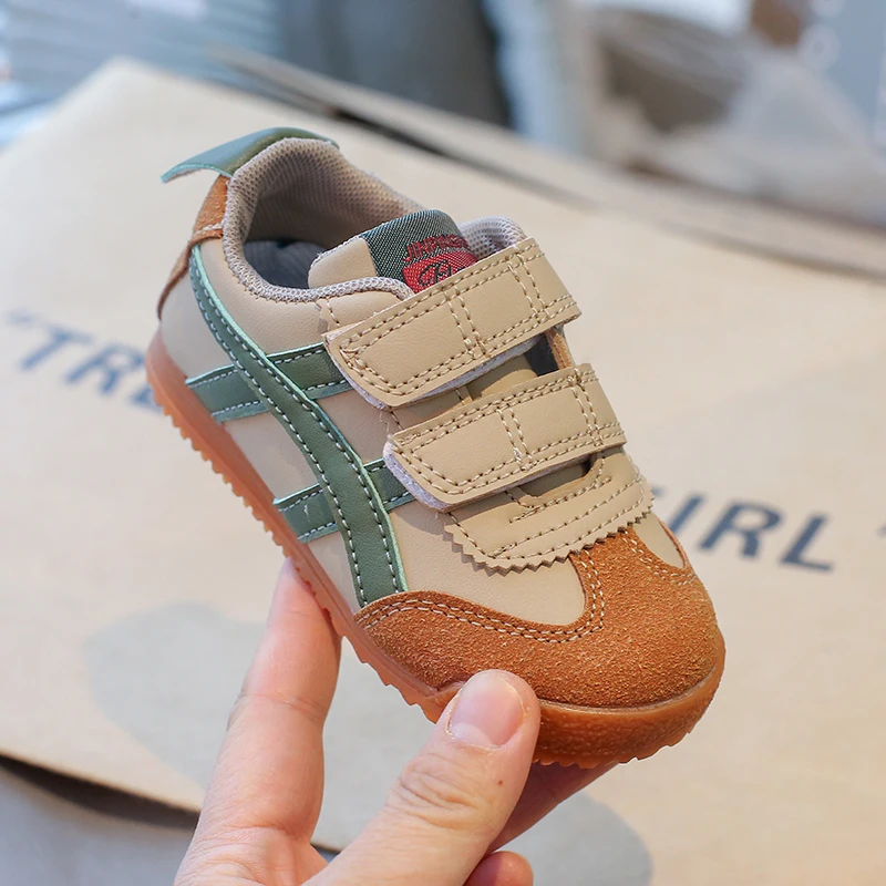 Spring Autumn Toddler Girls Retro Casual Sneakers Dual Hook Loop Striped Non-Slip Soft Sole Low Top Daily Walking Shoes
Spring Autumn Toddler Girls Retro Casual Sneakers Dual Hook Loop Striped Non-Slip Soft Sole Low Top Daily Walking Shoes