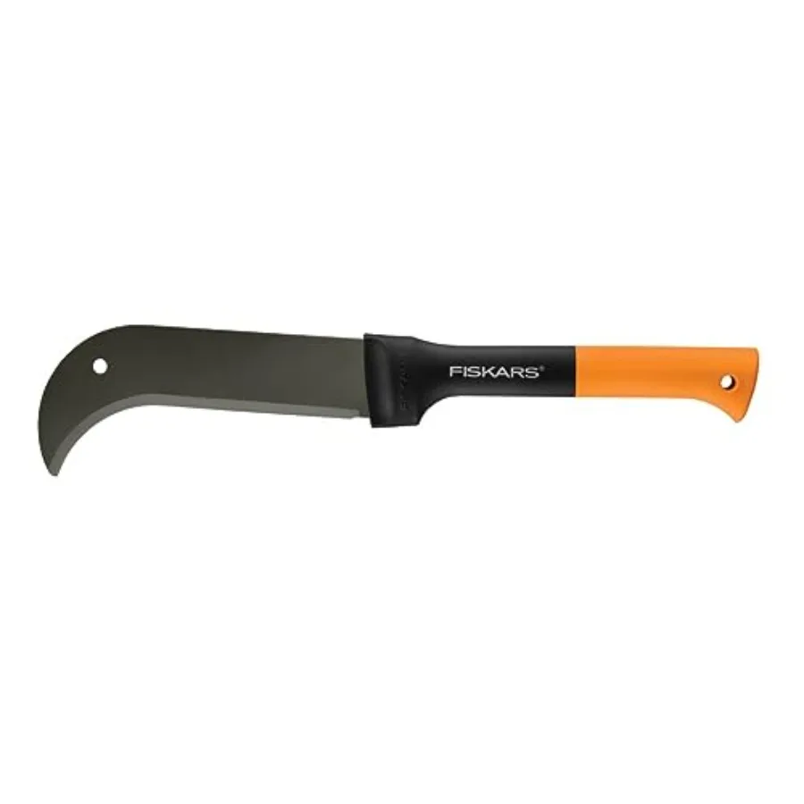 9" Brush Axe with Safety Sheath - Fixed Handle -Curved Blade Branch Chopping Axe - Yard and Garden Tools - Black/Orange
9" Brush Axe with Safety Sheath - Fixed Handle -Curved Blade Branch Chopping Axe - Yard and Garden Tools - Black/Orange