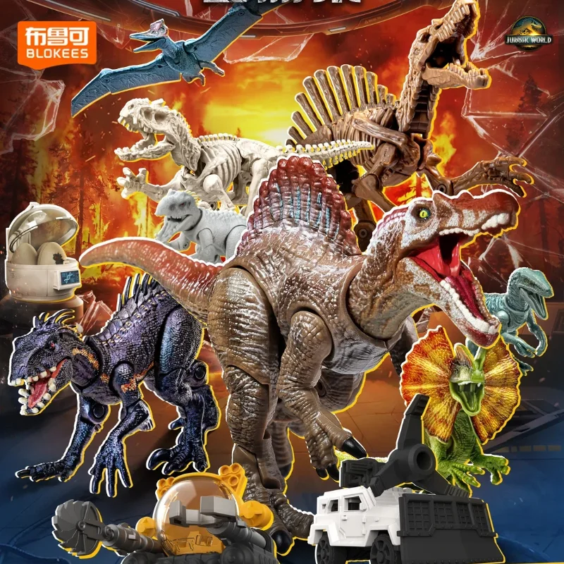 Blokees Jurassic World Third Edition Dinosaur Building Blocks Surprise Blind Box Spinosaurus Collectible Model Toy Adult Gift
Blokees Jurassic World Third Edition Dinosaur Building Blocks Surprise Blind Box Spinosaurus Collectible Model Toy Adult Gift