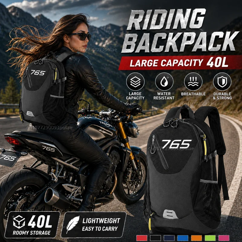 For Triumph Street Triple 765 RS /S/R 675 daytona Trident 660 Large CapRacing travel Men waterproof Backpack Bag Motorcycle Gift
For Triumph Street Triple 765 RS /S/R 675 daytona Trident 660 Large CapRacing travel Men waterproof Backpack Bag Motorcycle Gift