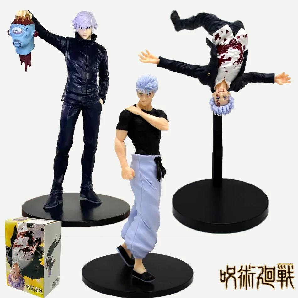 19CM Jujutsu Kaisen Anime Figures Set Satoru Gojo Fushiguro Megumi PVC Model Toys for Collection And Decoration Gift
19CM Jujutsu Kaisen Anime Figures Set Satoru Gojo Fushiguro Megumi PVC Model Toys for Collection And Decoration Gift