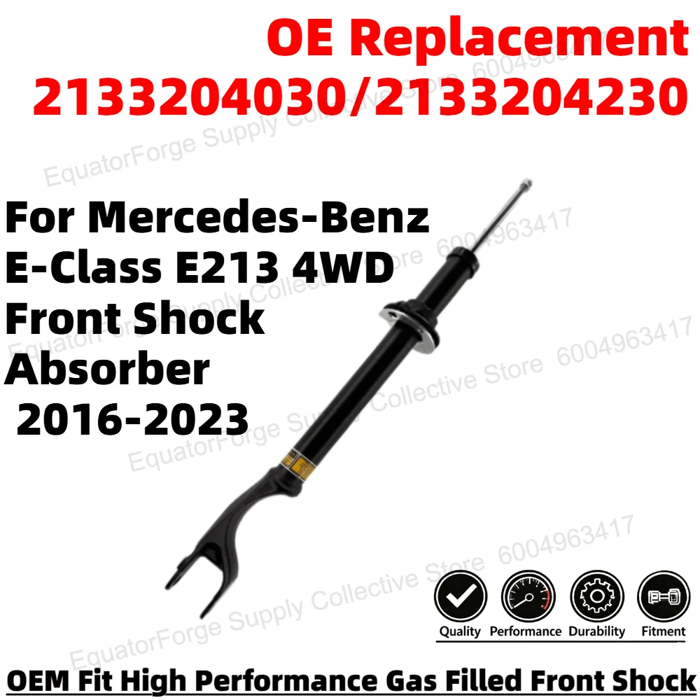 High Performance Front Shock Absorber for Mercedes E213 4WD Smooth Ride OE Replacement 2133204030/2133204230
High Performance Front Shock Absorber for Mercedes E213 4WD Smooth Ride OE Replacement 2133204030/2133204230