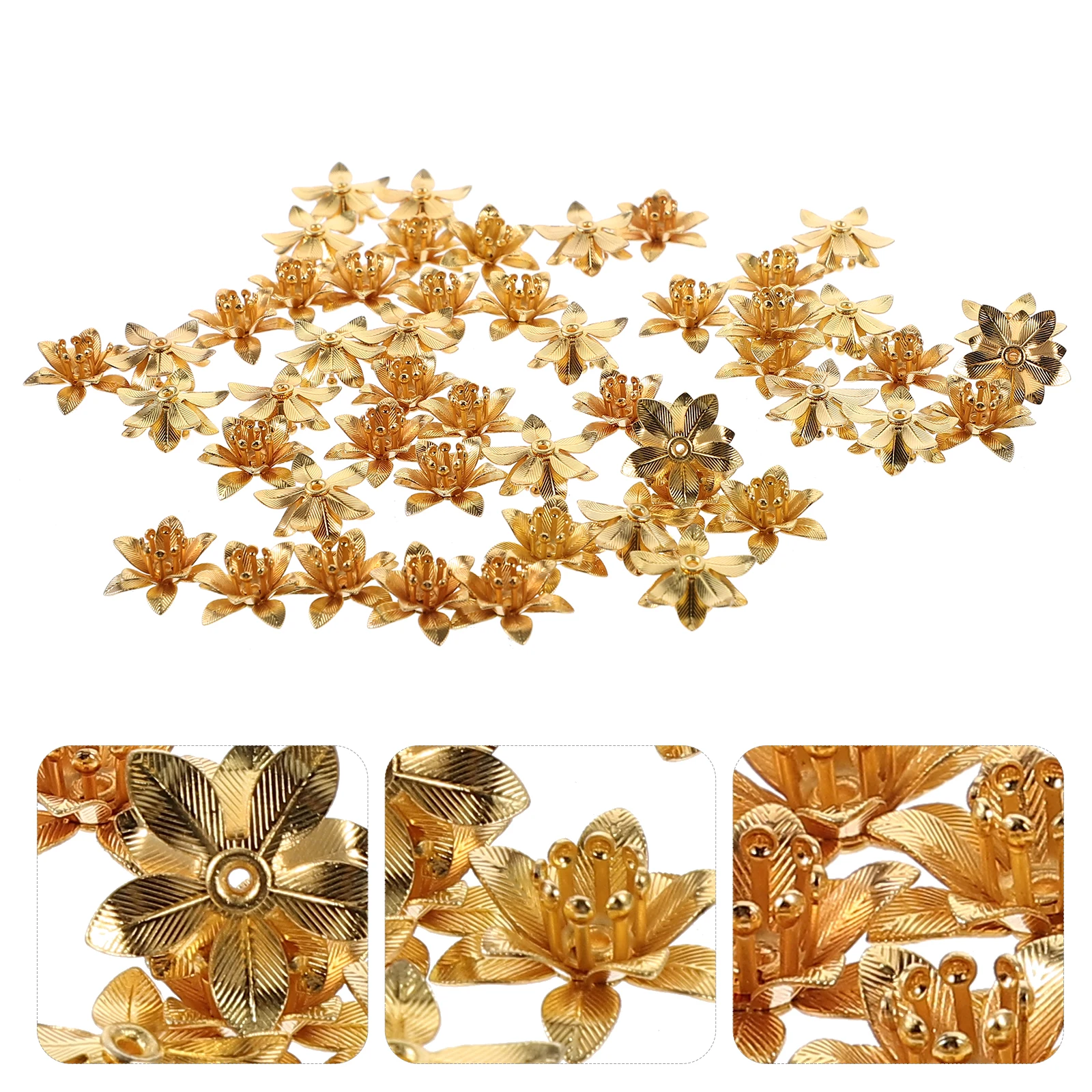 50 Pcs Flower Accessories Jewelry Making Supplies Charms for Keychain Pendant Ornament Floral
50 Pcs Flower Accessories Jewelry Making Supplies Charms for Keychain Pendant Ornament Floral