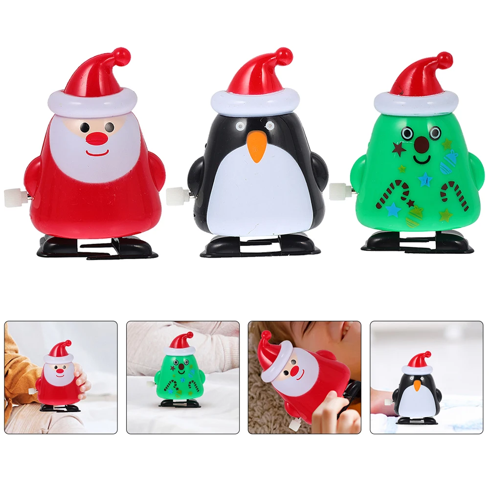 3pcs Funny Wind Up Christmas Themed Children Interesting Kids Playthings Adorable Plastic Xmas Toys Compact Wind Up For
3pcs Funny Wind Up Christmas Themed Children Interesting Kids Playthings Adorable Plastic Xmas Toys Compact Wind Up For