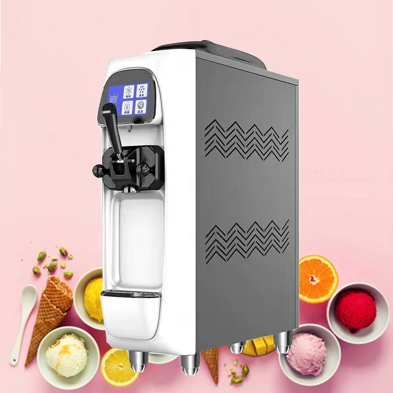 220V/110V Portable Soft Ice Cream Machine Intelligent CNC Single flavor Ice Cream freezing Machine
220V/110V Portable Soft Ice Cream Machine Intelligent CNC Single flavor Ice Cream freezing Machine