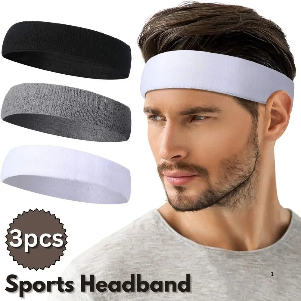 3Pcs/Set Outdoor Moisture Wicking Sports Headband Sweat Absorbing Elastic Gym Sweatband Solid Color Yoga Headband Cycling
3Pcs/Set Outdoor Moisture Wicking Sports Headband Sweat Absorbing Elastic Gym Sweatband Solid Color Yoga Headband Cycling