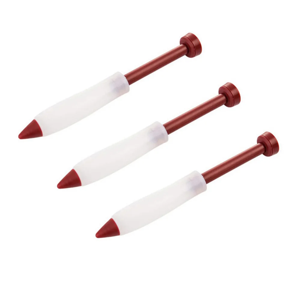 3 Pcs Silicone Pastry Pen Chocolate Decorating Tool Cake Icing Pen Food Writing Pen Bakery Diy Kitchen Petal Paste Tool
3 Pcs Silicone Pastry Pen Chocolate Decorating Tool Cake Icing Pen Food Writing Pen Bakery Diy Kitchen Petal Paste Tool