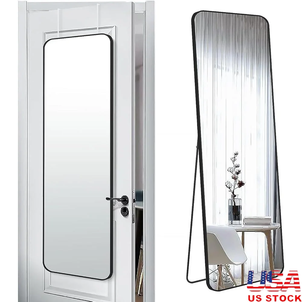 Full Length Wall Mounted Mirror Aluminum Frame Floor Stand Hanging Mirror Bathroom Bedroom Living Room Dressing Room Decor
Full Length Wall Mounted Mirror Aluminum Frame Floor Stand Hanging Mirror Bathroom Bedroom Living Room Dressing Room Decor