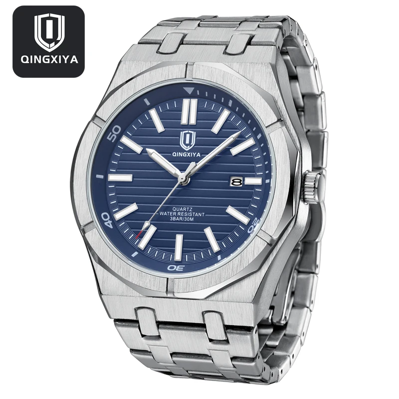 QINGXIYA Brand Luxury New Men Watch Quartz Man Watches Waterproof Luminous Watch for Men Date Sport Wristwatch Relojes Hombre
QINGXIYA Brand Luxury New Men Watch Quartz Man Watches Waterproof Luminous Watch for Men Date Sport Wristwatch Relojes Hombre