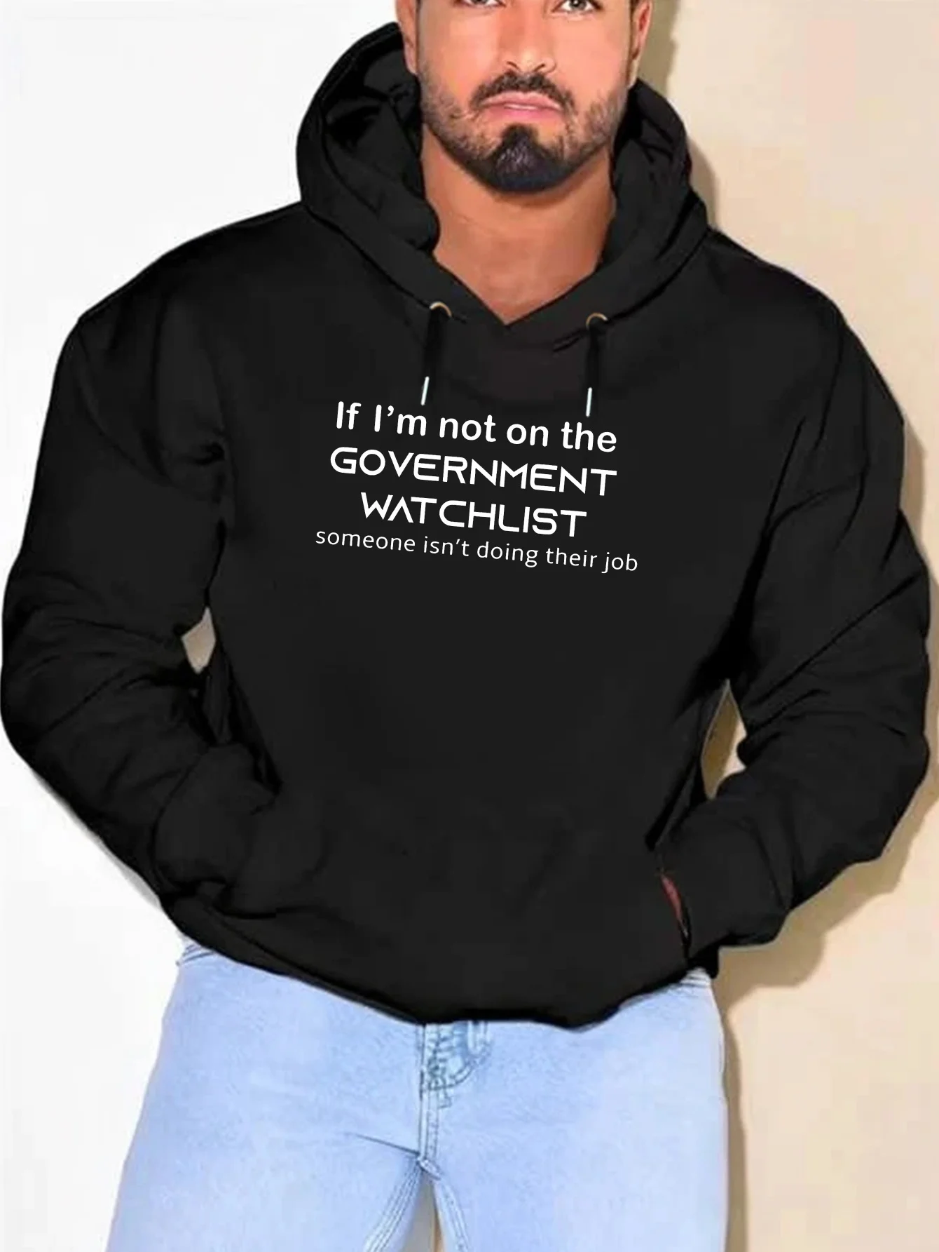 Casual hooded sweatshirt with letter print, knitted fabric, slight elasticity, trendy spring-autumn youth hoodie
Casual hooded sweatshirt with letter print, knitted fabric, slight elasticity, trendy spring-autumn youth hoodie