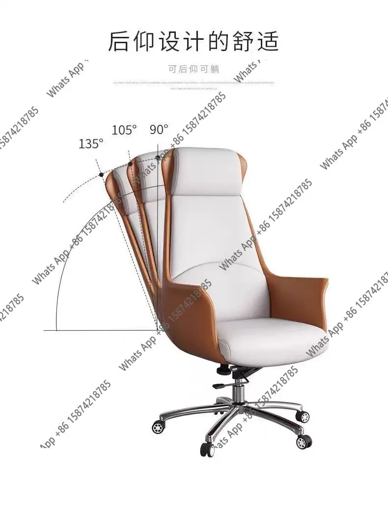 Light luxury office chair, comfortable sitting business lifting conference room chair, home study high-end
Light luxury office chair, comfortable sitting business lifting conference room chair, home study high-end