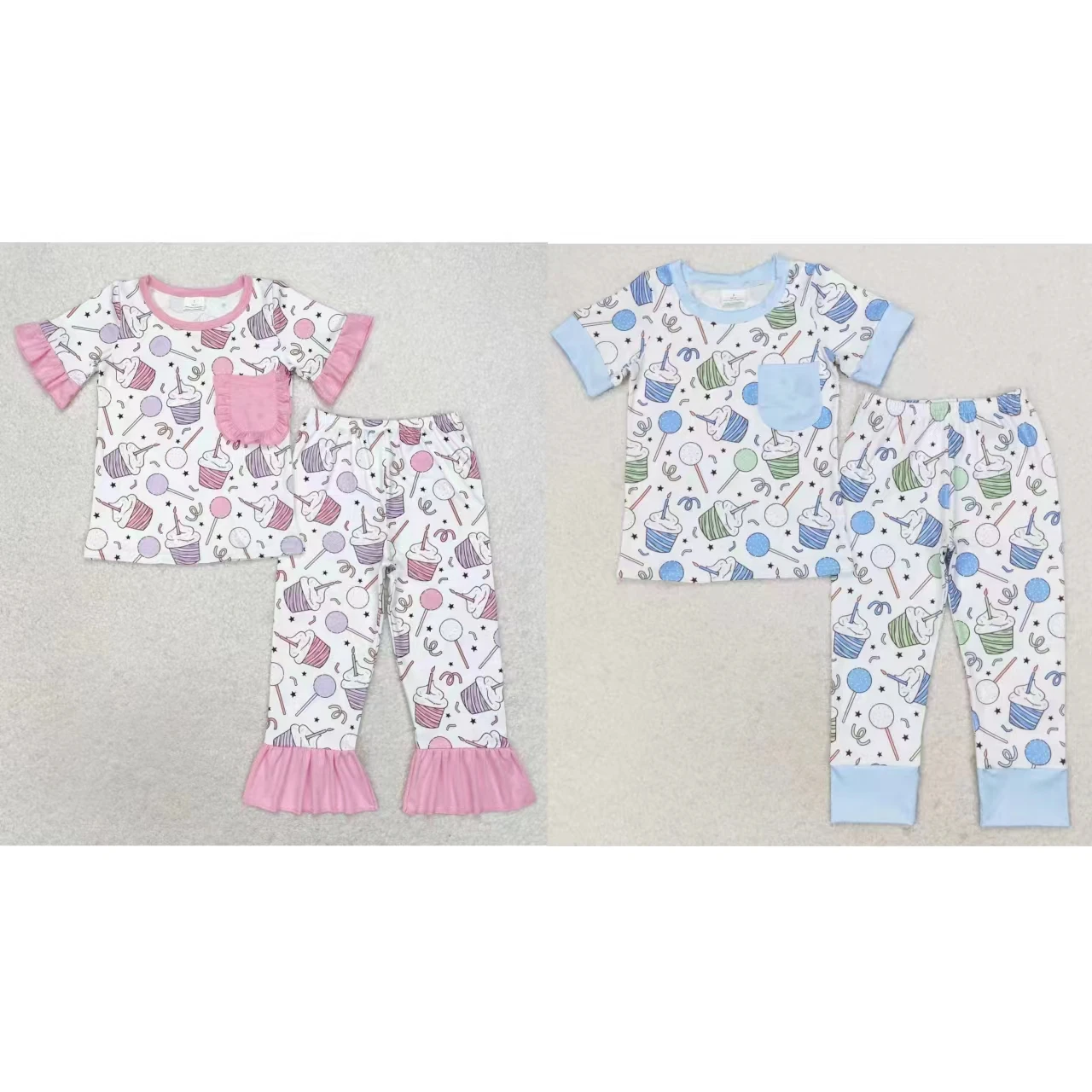 Wholesale Infant Birthday Pajamas Outfit Children Toddler Short Sleeves T-shirt Cake Pants Clothing Matching Baby Boy Girl Set
Wholesale Infant Birthday Pajamas Outfit Children Toddler Short Sleeves T-shirt Cake Pants Clothing Matching Baby Boy Girl Set