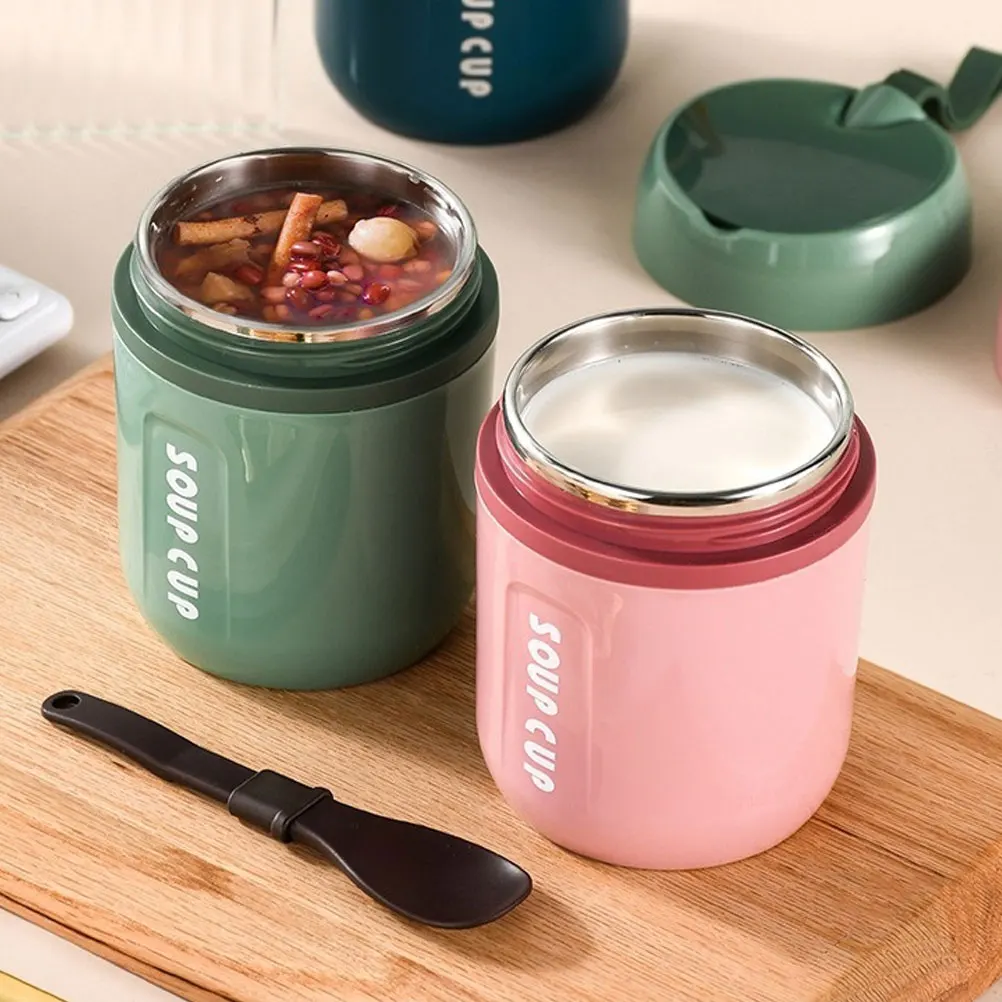 Thermal Stainless Insulated Breakfast Cup Large Capacity Leak Proof Soup Jar Breakfast Cups for Oats Milk Porridge
Thermal Stainless Insulated Breakfast Cup Large Capacity Leak Proof Soup Jar Breakfast Cups for Oats Milk Porridge