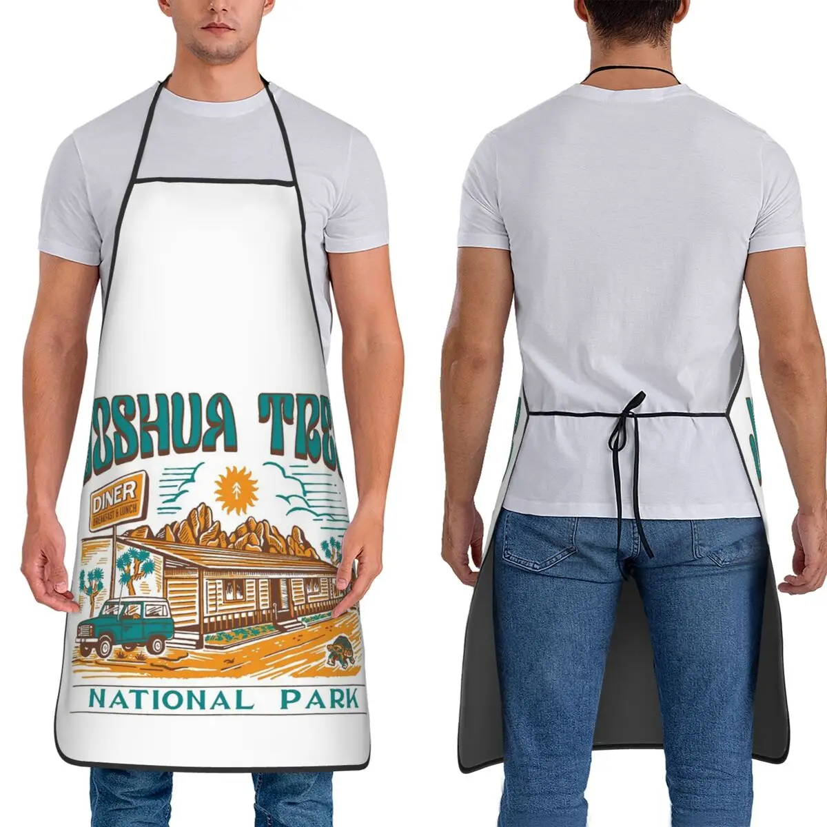 Винтажный фартук Joshua Tree National Park для шеф-повара, приготовления пищи, выпечки, нагрудник без рукавов, кухонный сарафан для уборки для женщин и мужчин
Винтажный фартук Joshua Tree National Park для шеф-повара, приготовления пищи, выпечки, нагрудник без рукавов, кухонный сарафан для уборки для женщин и мужчин