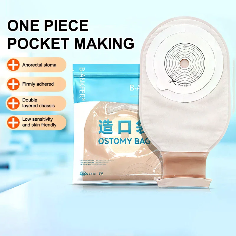 Two-Piece Drainable Ostomy Bags with Clip/Hoop Closure 20–65mm Stoma Care
Two-Piece Drainable Ostomy Bags with Clip/Hoop Closure 20–65mm Stoma Care