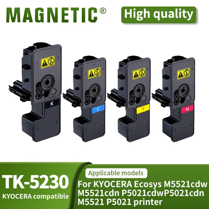 TK-5230 CMYK многоразовый картридж с тонером для принтера KYOCERA Ecosys M5521cdw m5521лерн P5021cdw p5021лерн M5521 P5021
TK-5230 CMYK многоразовый картридж с тонером для принтера KYOCERA Ecosys M5521cdw m5521лерн P5021cdw p5021лерн M5521 P5021