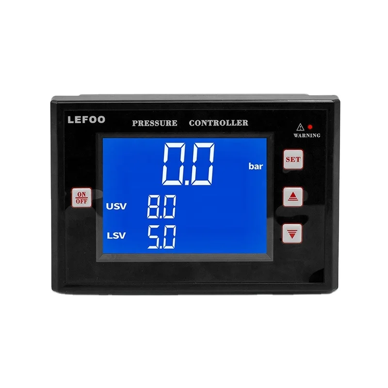 LEFOO Vibration Resistance LCD Automatically Open High Control Precision Long Service Life Digital Pressure Switch
LEFOO Vibration Resistance LCD Automatically Open High Control Precision Long Service Life Digital Pressure Switch