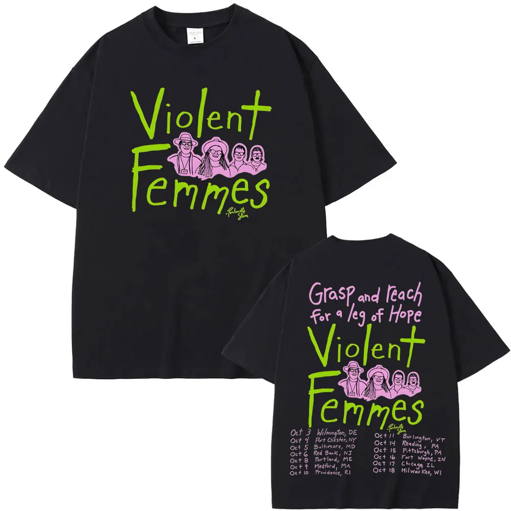 The Violent Femmes T-shirt Graphic Printing Tee-shirt Short Sleeve Fashion Hip Hop 100%Cotton Tshirt Women Clothes High Quality
The Violent Femmes T-shirt Graphic Printing Tee-shirt Short Sleeve Fashion Hip Hop 100%Cotton Tshirt Women Clothes High Quality