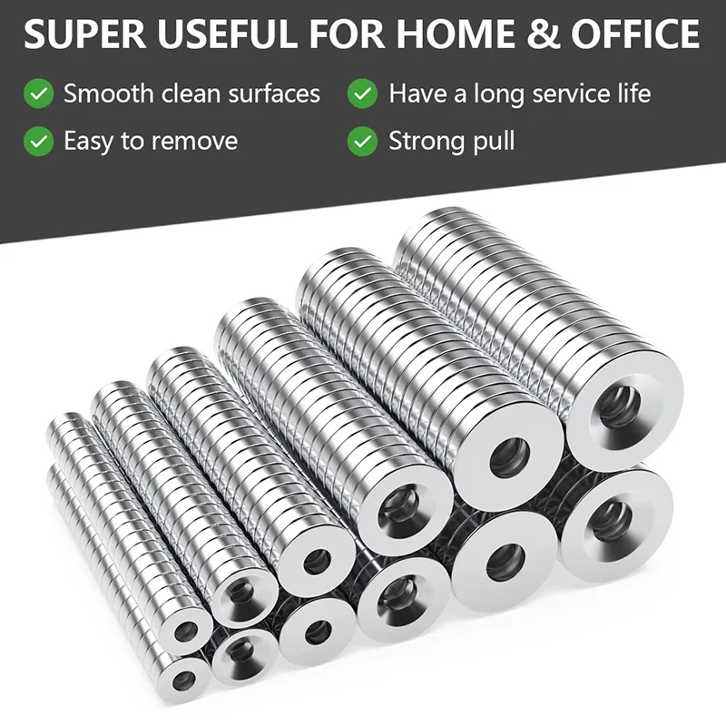 10-50Pcs with Countersunk 12x3 15x3 18x3 Round Discs for Scientific Laboratory and Industrial Use Kitchen Decor Portable Magnets
10-50Pcs with Countersunk 12x3 15x3 18x3 Round Discs for Scientific Laboratory and Industrial Use Kitchen Decor Portable Magnets