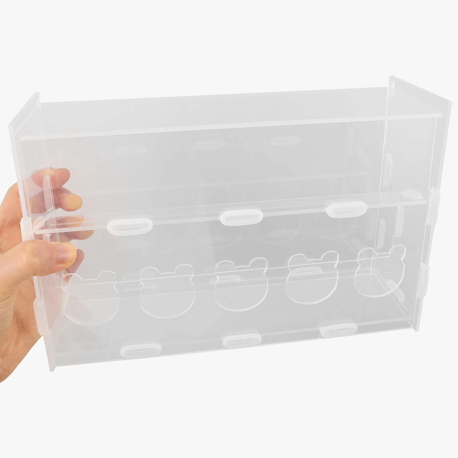 Rutin Chicken Feeder Drinker Large Size Clear Acrylic 5 Holes Multi Functional Food Water Holder Trough Pet Supplies
Rutin Chicken Feeder Drinker Large Size Clear Acrylic 5 Holes Multi Functional Food Water Holder Trough Pet Supplies
