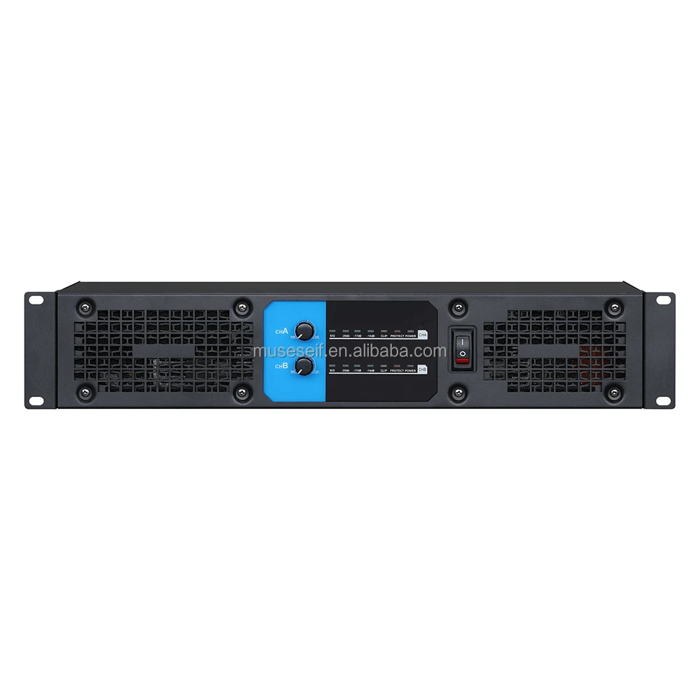 E/Audio Power Amplifier ET2500 Class D 2Channel 2u Power Amplifier Professional 2*350W
E/Audio Power Amplifier ET2500 Class D 2Channel 2u Power Amplifier Professional 2*350W