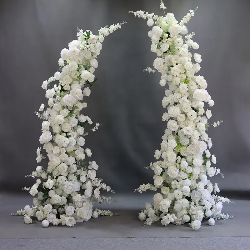 Wedding Ox Horn Gate White Green Simulation Flower Arch Wedding Decoration Flower Row Engagement Banquet Window Photography
Wedding Ox Horn Gate White Green Simulation Flower Arch Wedding Decoration Flower Row Engagement Banquet Window Photography