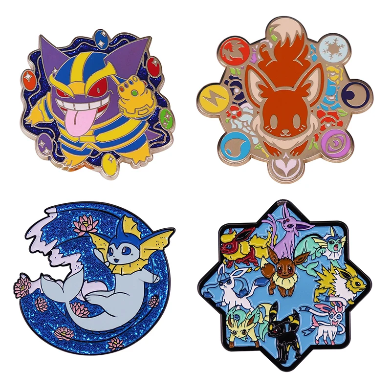 Game Cartoon Brooch Vaporeon Brooch Pokemon Enamel Pin Lapel Pins Badge Hats Clothes Backpack Decoration Jewelry Accessories
Game Cartoon Brooch Vaporeon Brooch Pokemon Enamel Pin Lapel Pins Badge Hats Clothes Backpack Decoration Jewelry Accessories