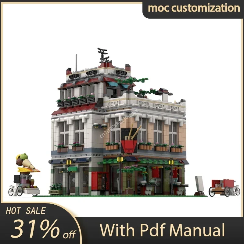 2426PCS Modular MOC The Chinatown Office Creative Street View Model Building Block Architecture DIY Assembly presents
2426PCS Modular MOC The Chinatown Office Creative Street View Model Building Block Architecture DIY Assembly presents