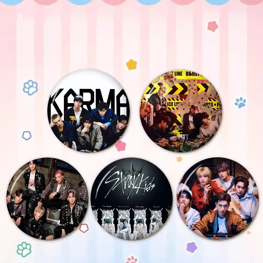 S-StrayS COOL K-Kids Kpop Creative Pins Funny Round Snap-in Brooch Badge Backpack Hat Accessories Jewelry Gifts For Friend
S-StrayS COOL K-Kids Kpop Creative Pins Funny Round Snap-in Brooch Badge Backpack Hat Accessories Jewelry Gifts For Friend