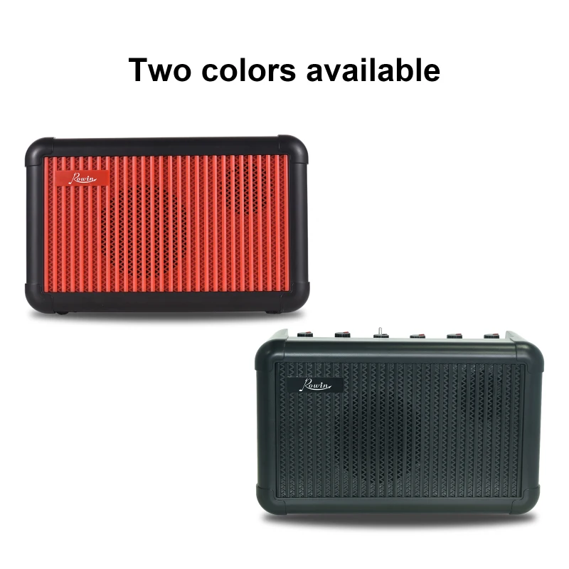 Rowin Portable Electric Guitar Amp 15W Wireless BT Speaker with Tuning Function 8 Sound Effects Rechargeable Acoustic Guitar Amp
Rowin Portable Electric Guitar Amp 15W Wireless BT Speaker with Tuning Function 8 Sound Effects Rechargeable Acoustic Guitar Amp