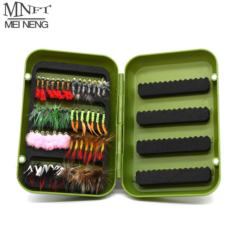 MNFT Нахлыстовые мухи Kit-40Pcs/56 шт. ручная работа Нахлыстовые рыболовные приманки-сухие/влажные мухи, Nymph Bass форель лосось рыболовная приманка
MNFT Нахлыстовые мухи Kit-40Pcs/56 шт. ручная работа Нахлыстовые рыболовные приманки-сухие/влажные мухи, Nymph Bass форель лосось рыболовная приманка
