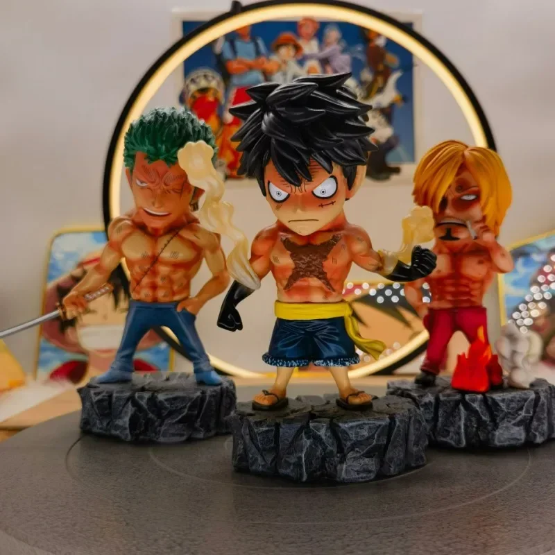 One Piece Anime Figure Luffy Zoro Sanji toys model Statue Collection Desktop decoration Action Figures Pendant kid birthday Gift
One Piece Anime Figure Luffy Zoro Sanji toys model Statue Collection Desktop decoration Action Figures Pendant kid birthday Gift