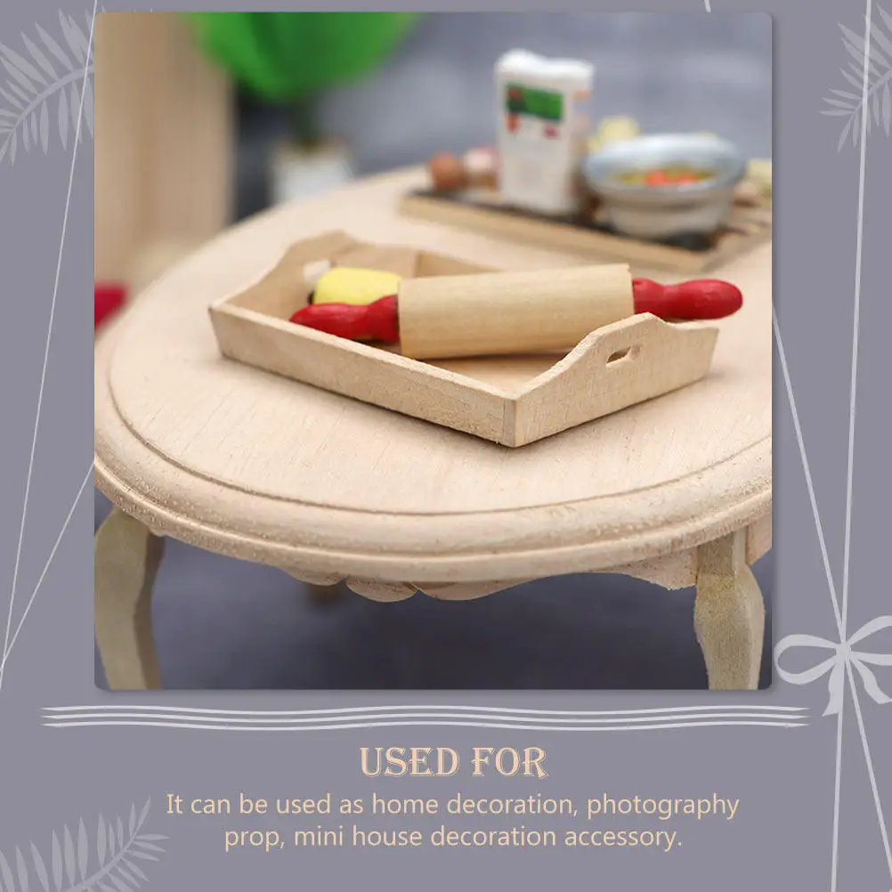 Miniature Wooden Fruit Plate Lightweight Exquisite Mini House Accessory Home Decoration Photography Prop Micro Scene Ornament
Miniature Wooden Fruit Plate Lightweight Exquisite Mini House Accessory Home Decoration Photography Prop Micro Scene Ornament