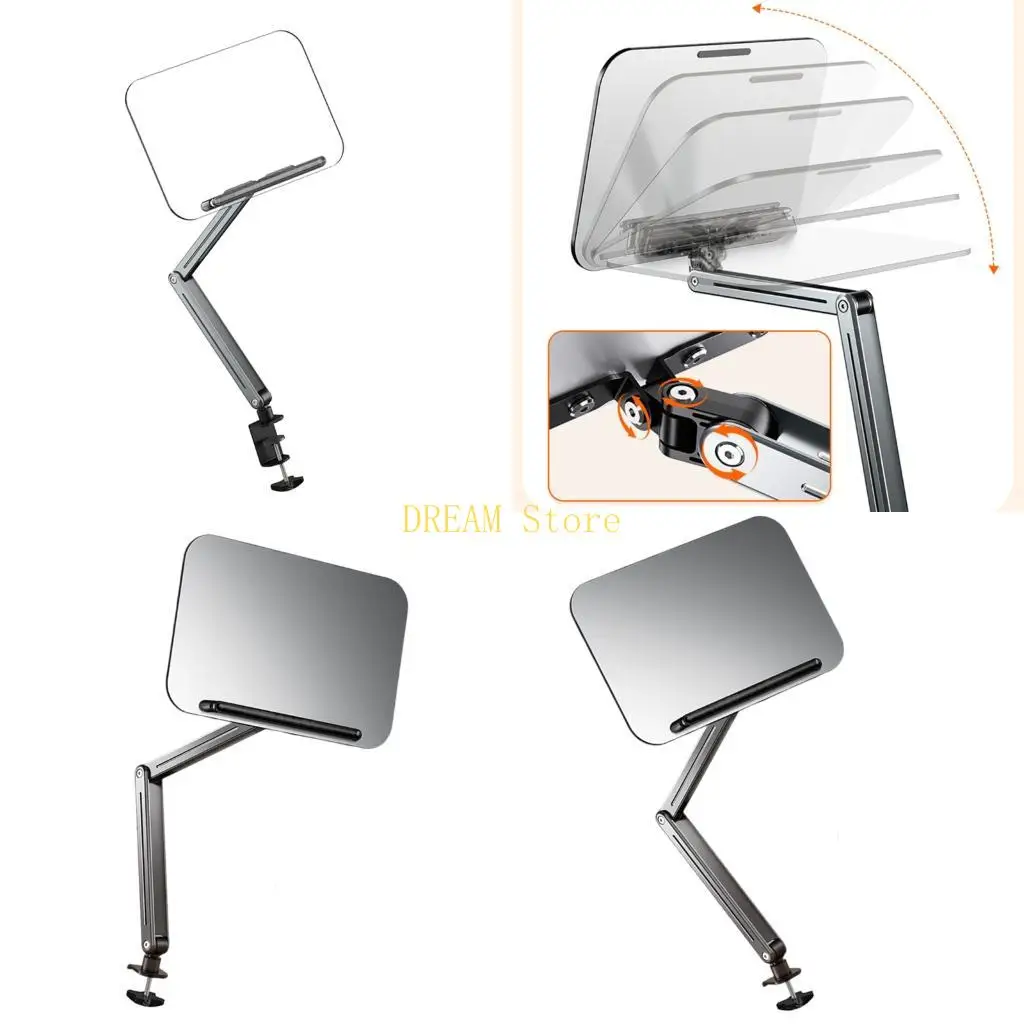 Foldable Reading Stand with Damped Hinges Smooth Operation Aluminum Frame Desk Clamp Mount Secure Stands best sale
Foldable Reading Stand with Damped Hinges Smooth Operation Aluminum Frame Desk Clamp Mount Secure Stands best sale