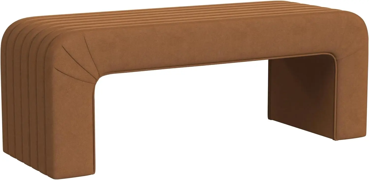 Arch Channel Bench|Bench For Living Room & Bedroom | Decorative Home Furniture - Rust Orange Velvet
Arch Channel Bench|Bench For Living Room & Bedroom | Decorative Home Furniture - Rust Orange Velvet