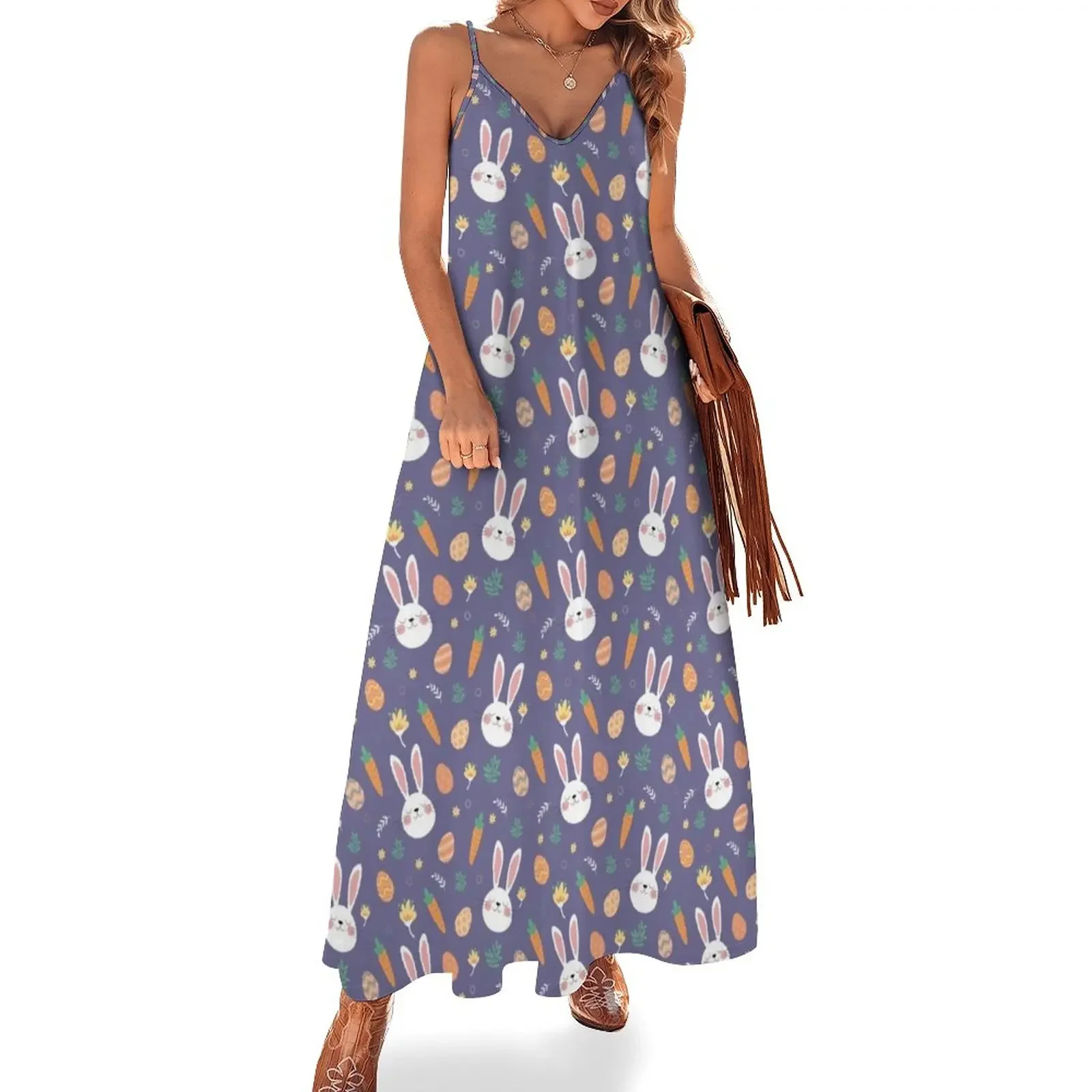 EASTER RABBIT BUNNY EGGS Sleeveless Dress Women's summer dresses Beachwear dresses for women
EASTER RABBIT BUNNY EGGS Sleeveless Dress Women's summer dresses Beachwear dresses for women