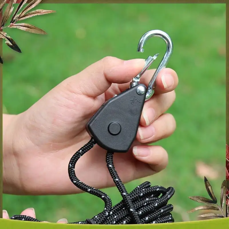 Reliable-6Pcs 4Mm Camping Tent Tie Down Rope Tightener Fastening Wind Rope Buckle Awning Rope Hook Tie Down Strap
Reliable-6Pcs 4Mm Camping Tent Tie Down Rope Tightener Fastening Wind Rope Buckle Awning Rope Hook Tie Down Strap