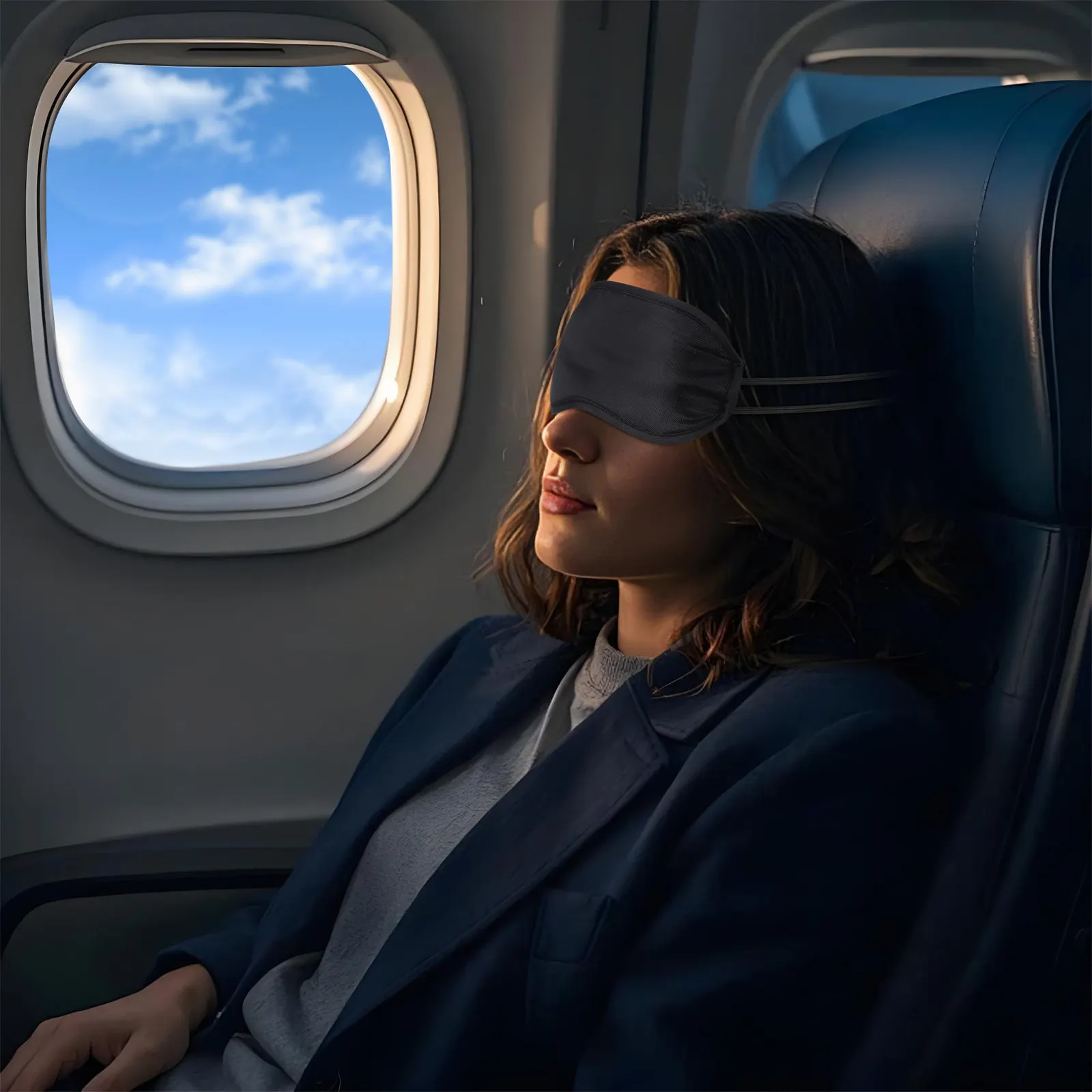 Lightproof Eye Mask Comfortable Polyester Sleep Cover Supple Elastic Band Perfect for Travel Home Camping Night Use Sleeping Eye
Lightproof Eye Mask Comfortable Polyester Sleep Cover Supple Elastic Band Perfect for Travel Home Camping Night Use Sleeping Eye
